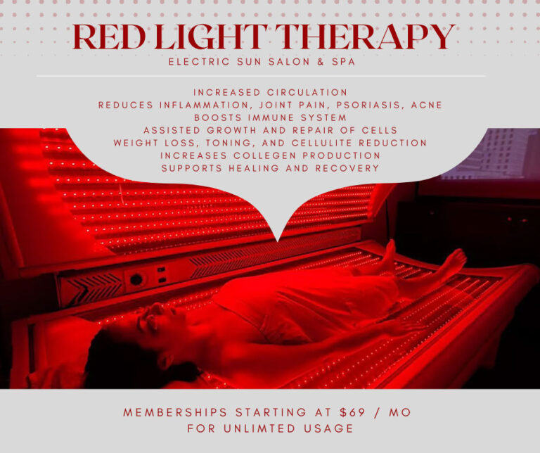 Gaylord MI salon red light therapy service